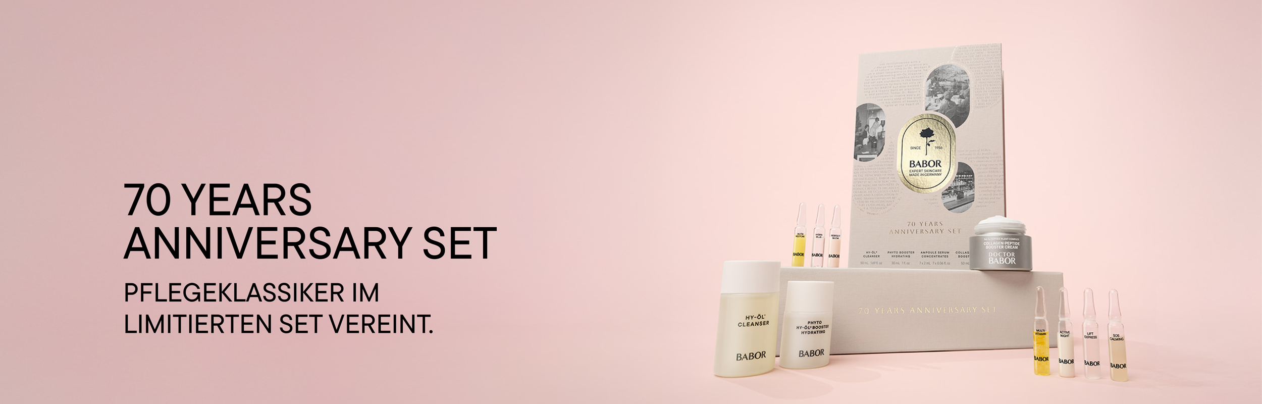 Slider 70 Years Anniversary Set